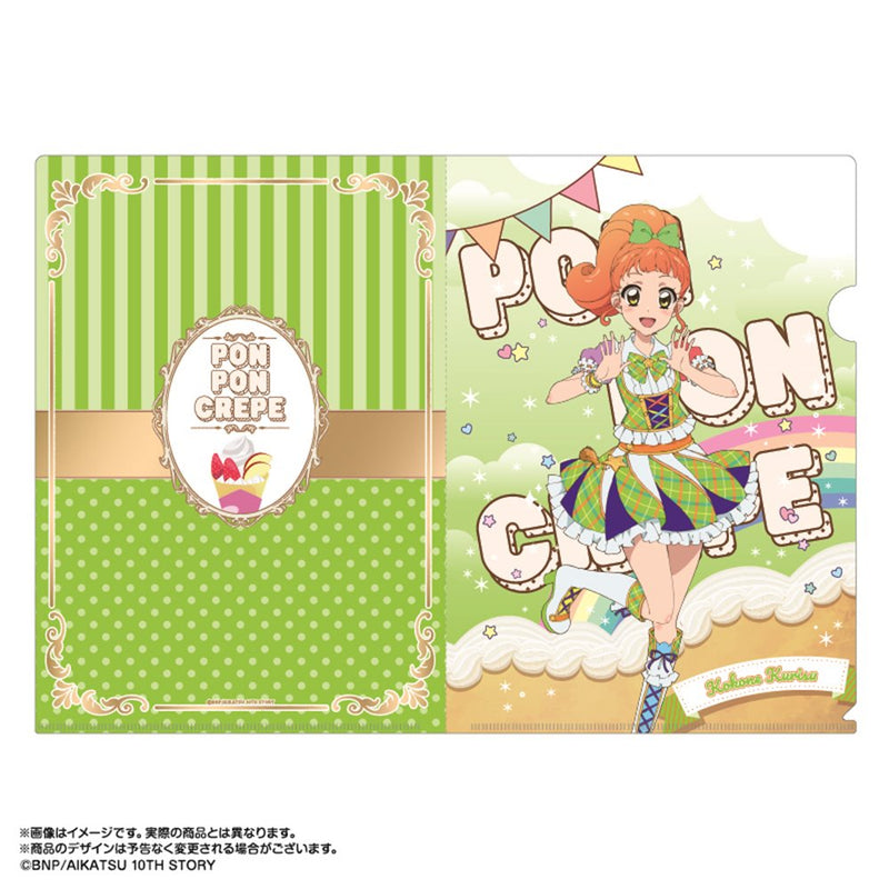 [New] 偶像活动！明里Generation×Marion Crepe A4透明文件夹套装 藤原宫美＆栗栖心音 / amiami 发售日:2025年05月前后