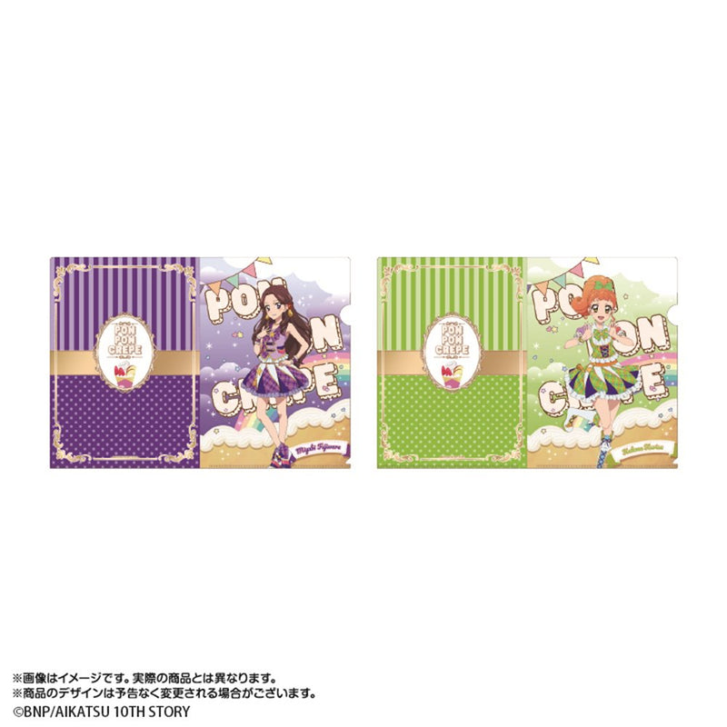 [New] 偶像活动！明里Generation×Marion Crepe A4透明文件夹套装 藤原宫美＆栗栖心音 / amiami 发售日:2025年05月前后