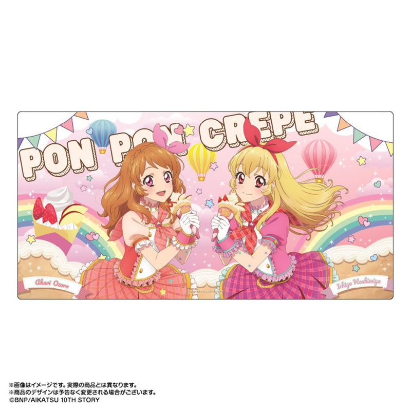 【新品】アイカツ！あかりGeneration×マリオンクレープ　描き下ろしデスクマット　大空あかり＆星宮いちご / あみあみ 発売日:2025年05月頃