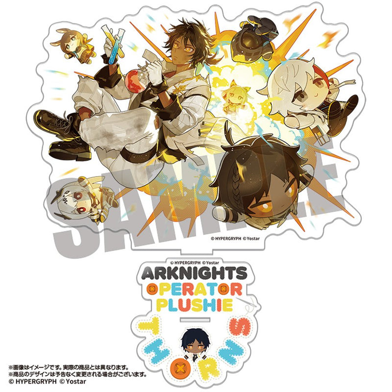 【新品】アークナイツ　オペぬい　描き起こしBIG アクリルスタンド　ソーンズ / あみあみ 発売日:2026年03月頃