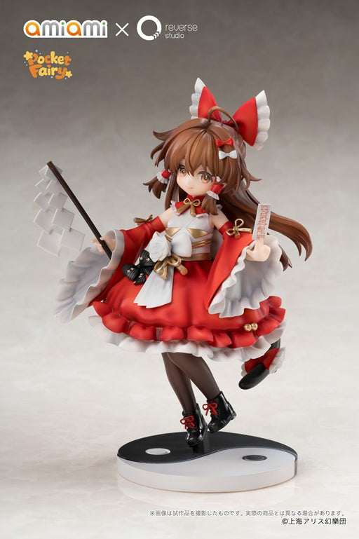 【新品】東方Project Reverse 手のひら精霊 博麗霊夢 完成品フィギュア / あみあみ×Reverse Studio 発売日:2027年11月頃