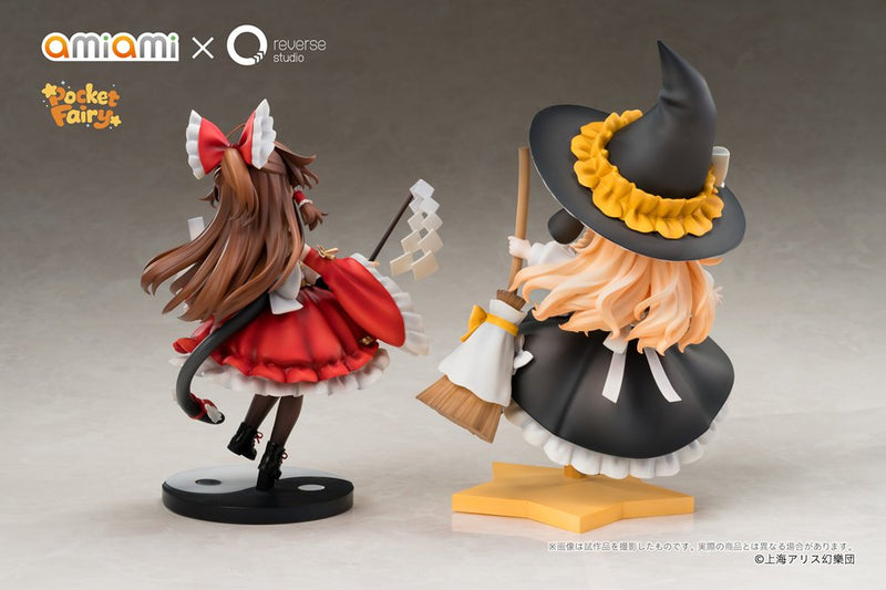 【新品】東方Project Reverse 手のひら精霊 博麗霊夢＆霧雨魔理沙 完成品フィギュア / あみあみ×Reverse Studio 発売日:2027年11月頃