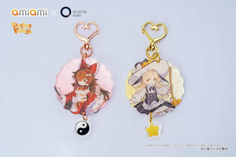【新品】東方Project Reverse 手のひら精霊 博麗霊夢＆霧雨魔理沙 完成品フィギュア / あみあみ×Reverse Studio 発売日:2027年11月頃
