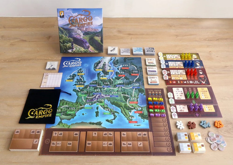 【新品】カーゴエンパイア デラックス版 / Moaideas Game Design 發售日:2024年11月左右