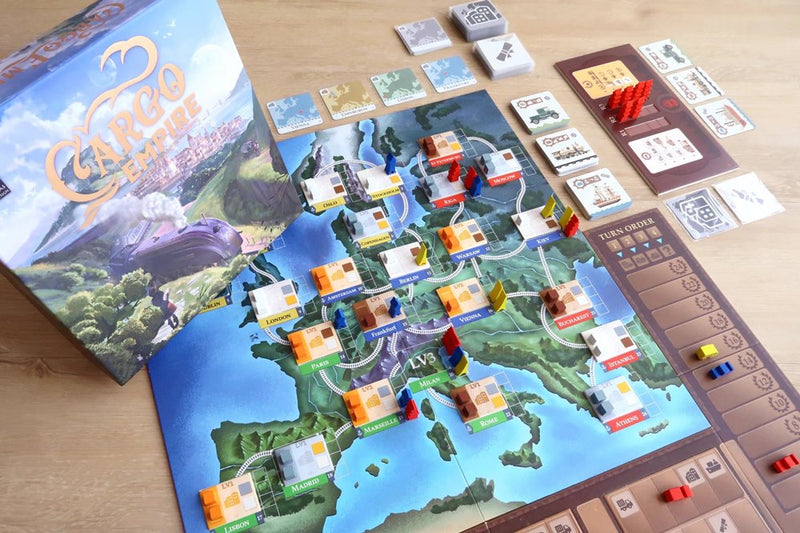 【新品】カーゴエンパイア デラックス版 / Moaideas Game Design 發售日:2024年11月左右