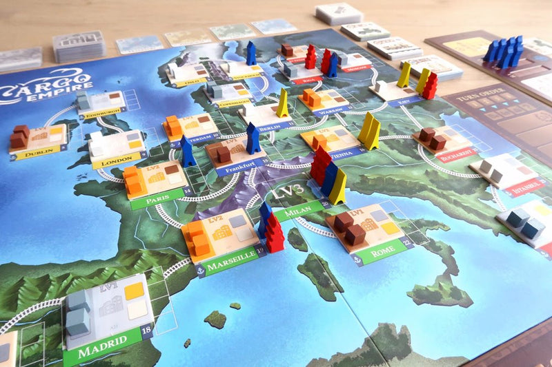 【新品】カーゴエンパイア デラックス版 / Moaideas Game Design 發售日:2024年11月左右