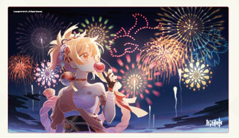 [New] 原神 聯名咖啡廳 橡膠墊 夏祭紀念照 / IPSTAR潮玩星球