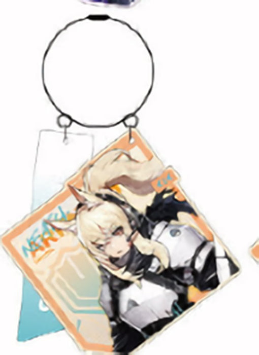 [Imported item] Arknights Collaboration Cafe Tea Party Promise Double-Sided Acrylic Keychain Niall / IPSTAR Shiotoyoshi Ball