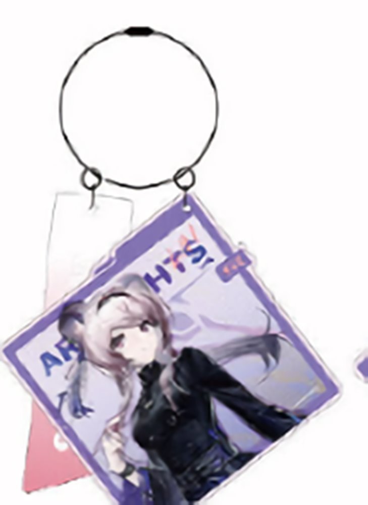 [New] 明日方舟 联动咖啡厅 茶会的约定 双面亚克力钥匙扣 凛 / IPSTAR潮玩星球