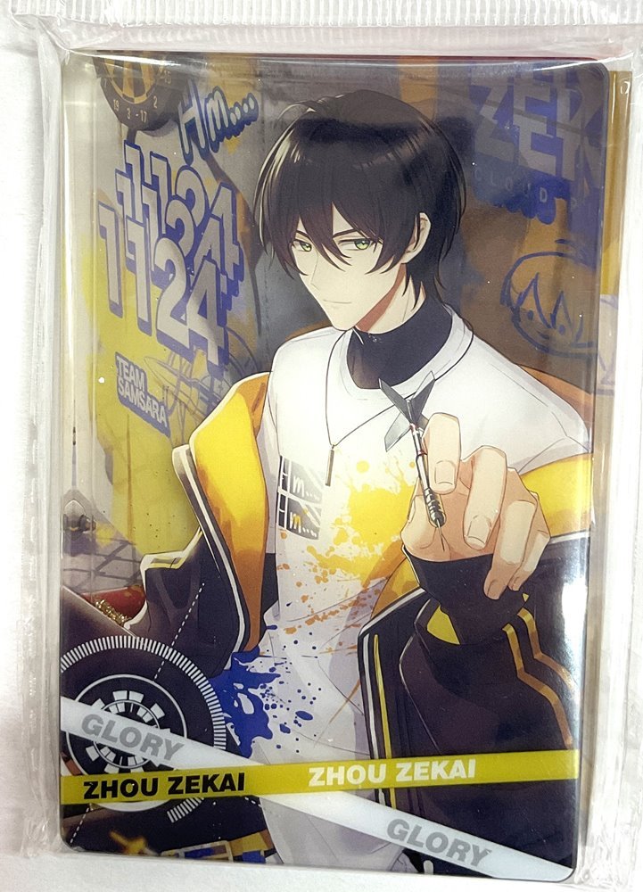 【新品】マスターオブスキル splash系列 ラメ封入アクリルスタンド 周澤楷 / 星河動漫