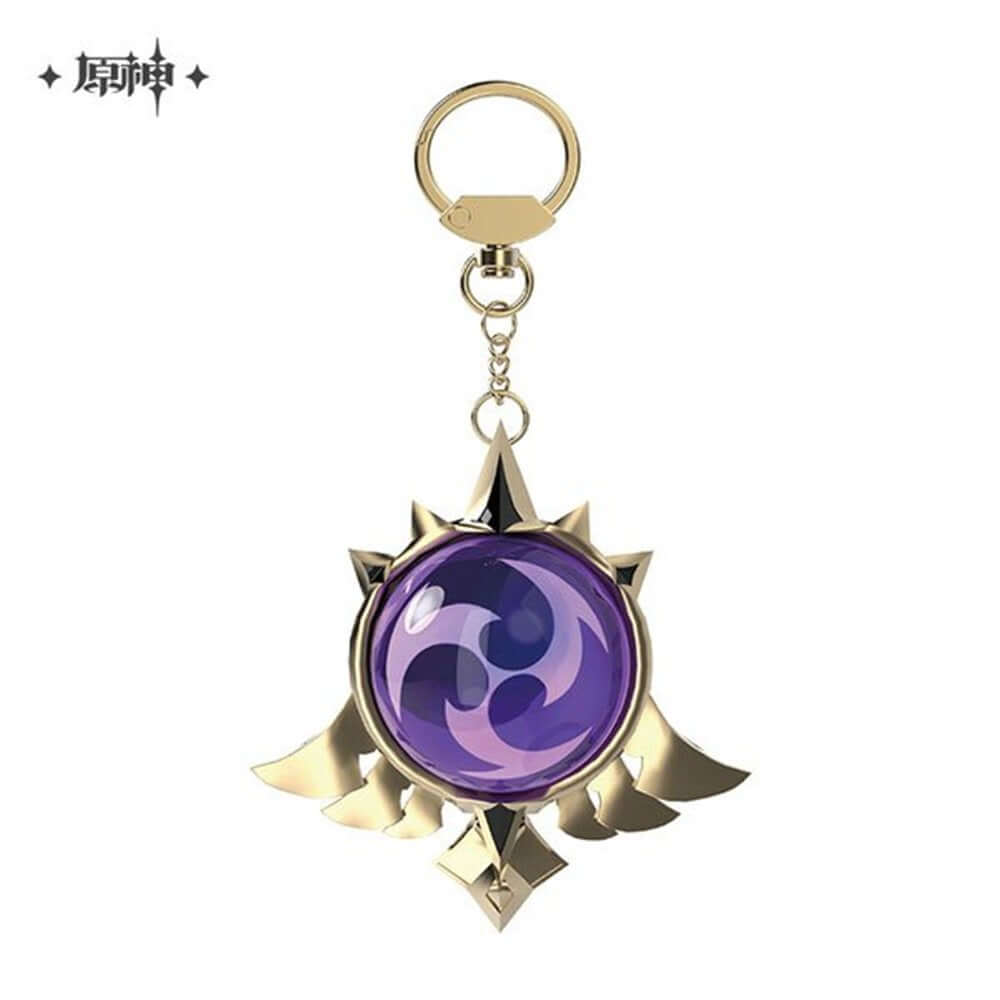 新品】原神 神の目アクリルストラップ モンド 雷元素 / miHoYo 発売日