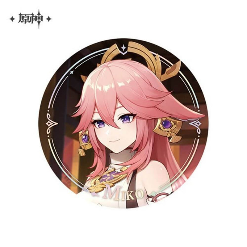 New Product: Genshin Impact Character PV Series Can Badge Yae Miko / miHoYo Release Date: December 31, 2024