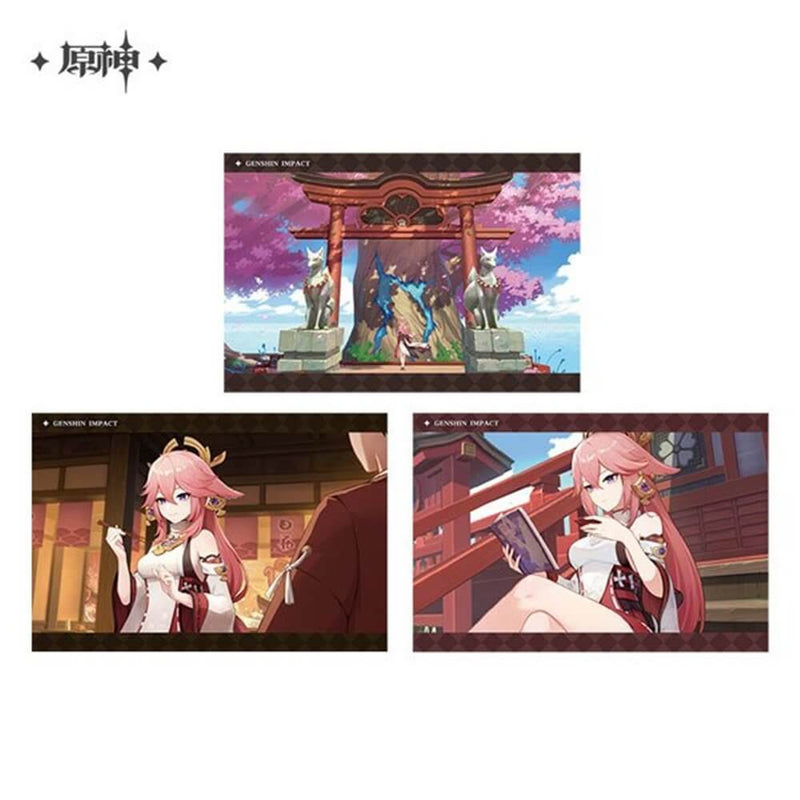 【新品】原神 角色PV系列 照片卡 八重神子 狐狸的愛物 / miHoYo 發售日:2024年12月31日