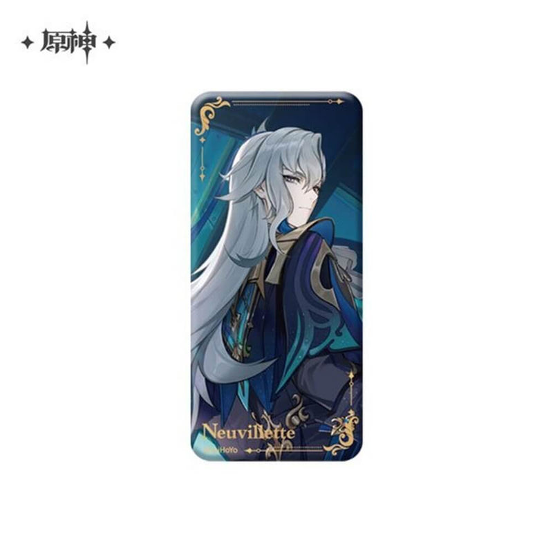 【新品】原神 主题系列方形罐徽章 努维列特 A / miHoYo 发售日:2024年12月31日