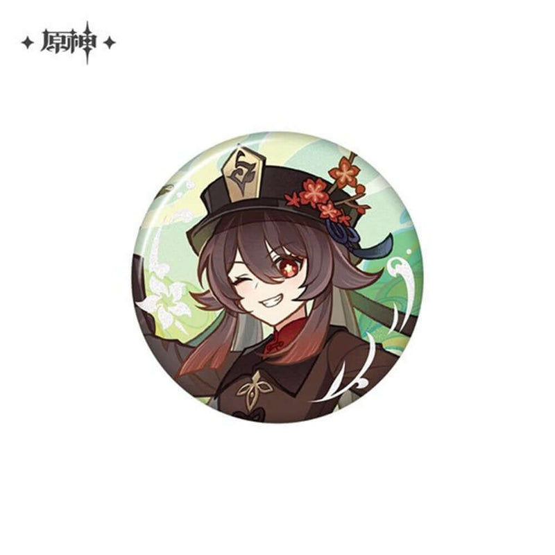 【新品】原神 流れゆく水に詩を紡いで系列 鐵釘徽章 胡桃 / miHoYo 發售日:2024年12月31日
