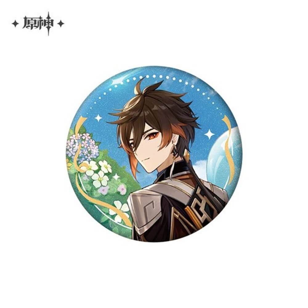 新品】原神 三周年記念シリーズ 缶バッジ 鍾離 / miHoYo 発売日:2024年
