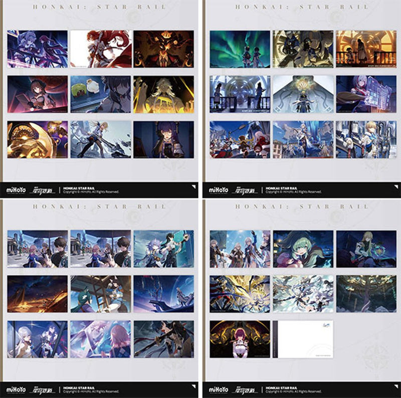 [New] Honkai: Star Rail Memories with You Series Postcard Set vol.1 / miHoYo Release Date: Around October 2025
