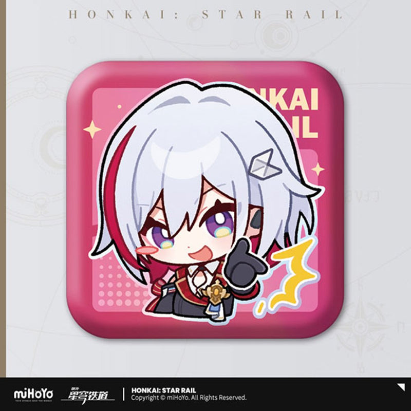 [New] Honkai: Star Rail Pam's Exhibition Hall Series Square Can Badge Topaz / miHoYo Release Date: Around October 2025