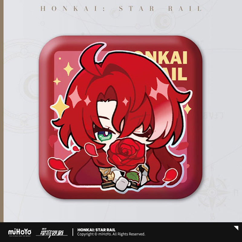 [New] Honkai: Star Rail Pam's Exhibition Series Square Can Badge Argent/miHoYo Release Date: Around October 2025