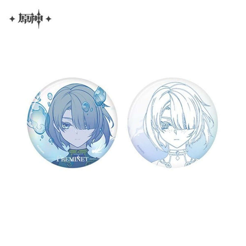 【新品】原神 トルクシーの不思議な冒険シリーズ 缶バッジセット フレミネ / miHoYo 発売日:2024年12月31日