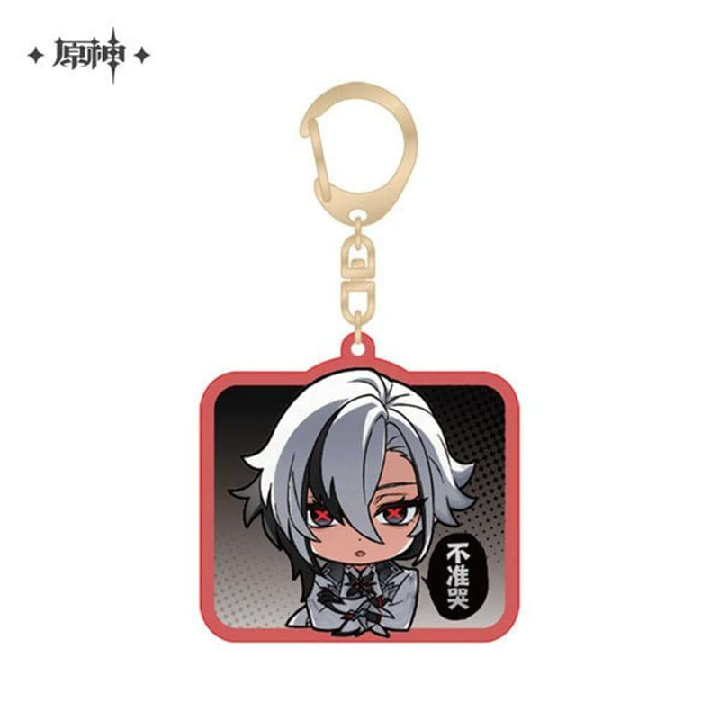 [New Product] Genshin Impact Chibi Character Stamp Series Acrylic Strap Arlecchino / miHoYo Release Date: December 31, 2024