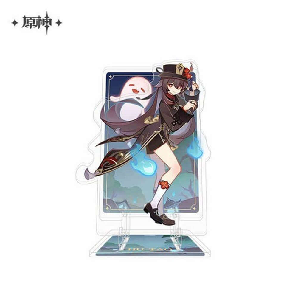 新品】原神 七聖召喚大会シリーズ キャラアクリルスマホスタンド 胡桃