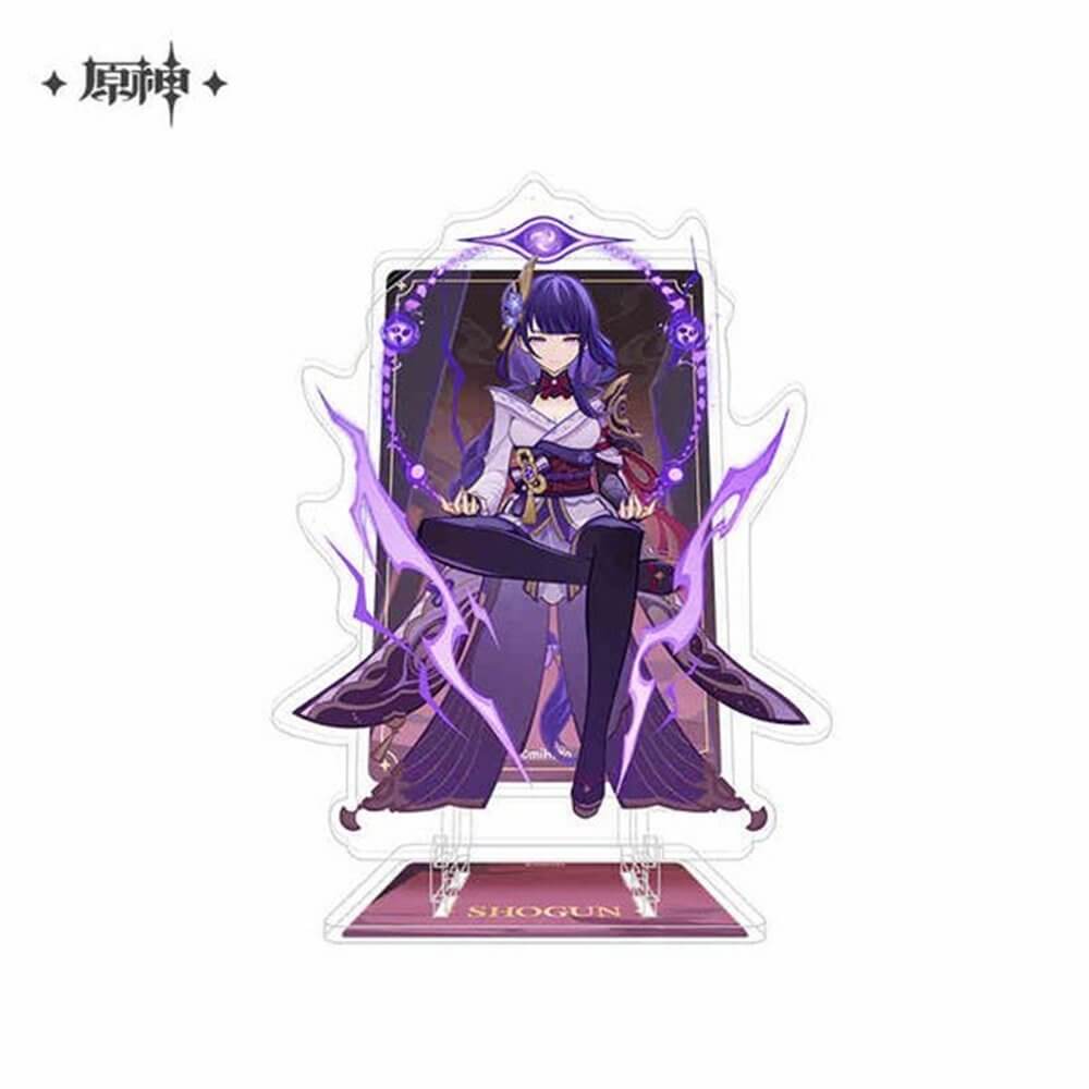 新品】原神 七聖召喚大会シリーズ キャラアクリルスマホスタンド 雷電
