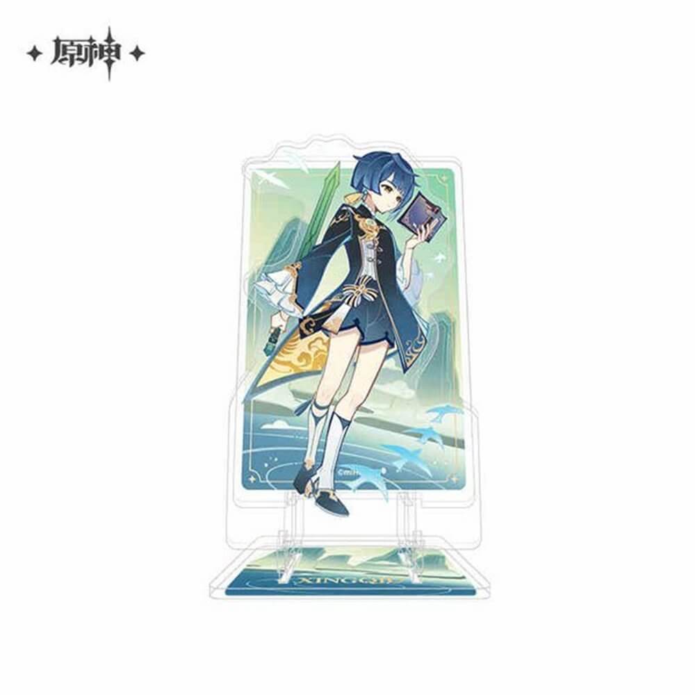 新品】原神 七聖召喚大会シリーズ キャラアクリルスマホスタンド 行秋 
