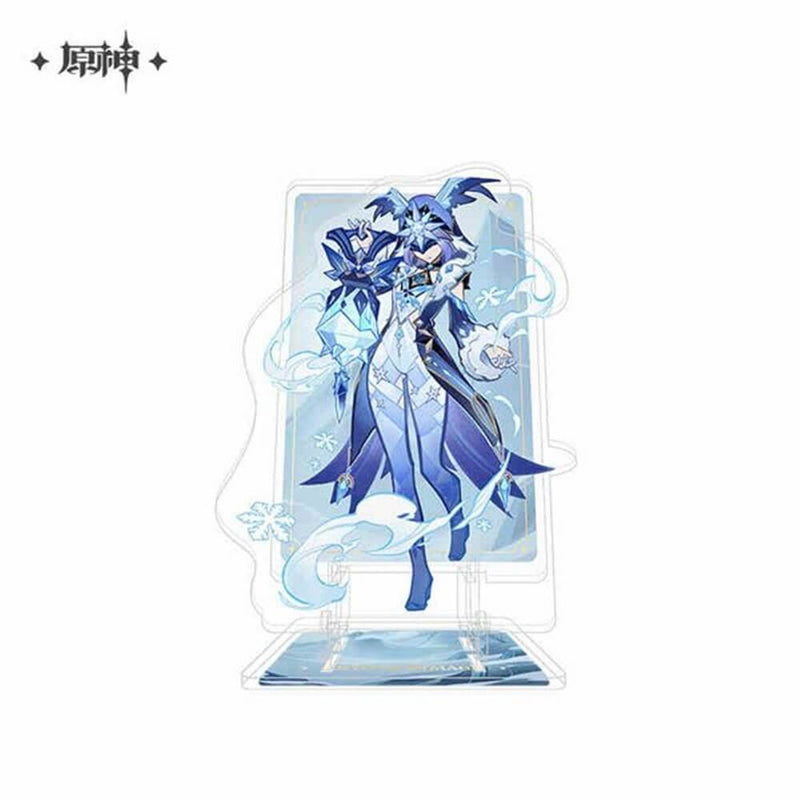 New Product: Genshin Impact Seven Saints Summoning Series Character Acrylic Smartphone Stand: Fatui - Cryo Hypostasis / miHoYo Release Date: December 31, 2024