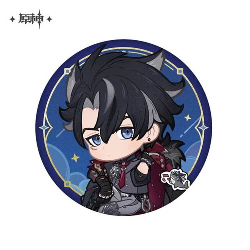 【新品】原神 星々からの手紙シリーズ キャラ缶バッジ リオセスリ / miHoYo 発売日:2024年12月31日