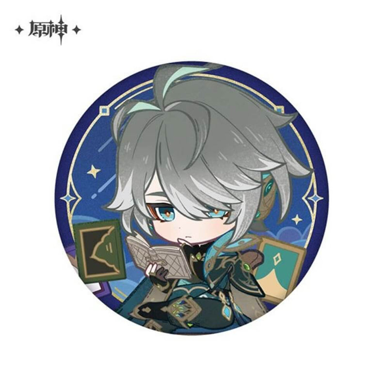 【新品】原神 星々からの手紙シリーズ キャラ缶バッジ アルハイゼン / miHoYo 発売日:2024年12月31日