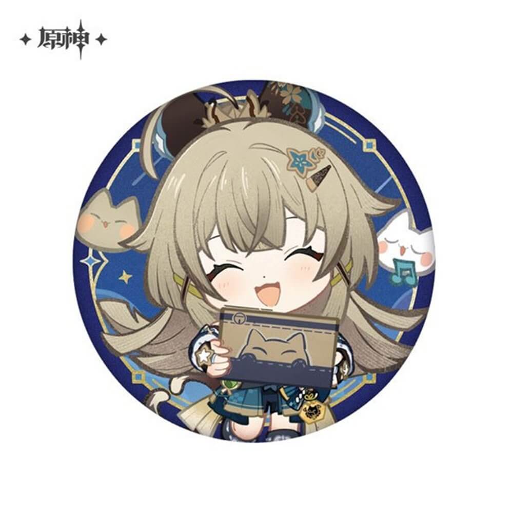 新品】原神 星々からの手紙シリーズ キャラ缶バッジ 綺良々 / miHoYo