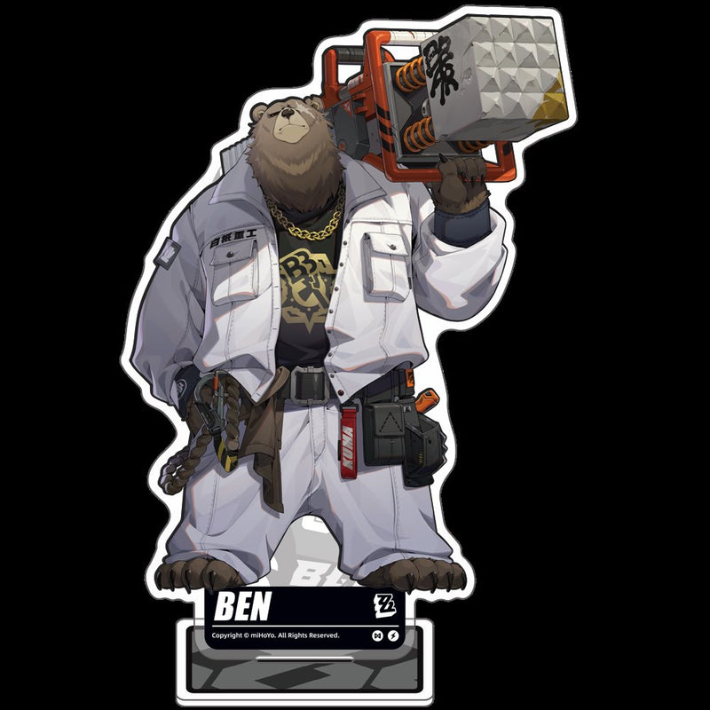 【新品】ゼンレスゾーンゼロ 立絵アクリルスタンド-ベン- / miHoYo