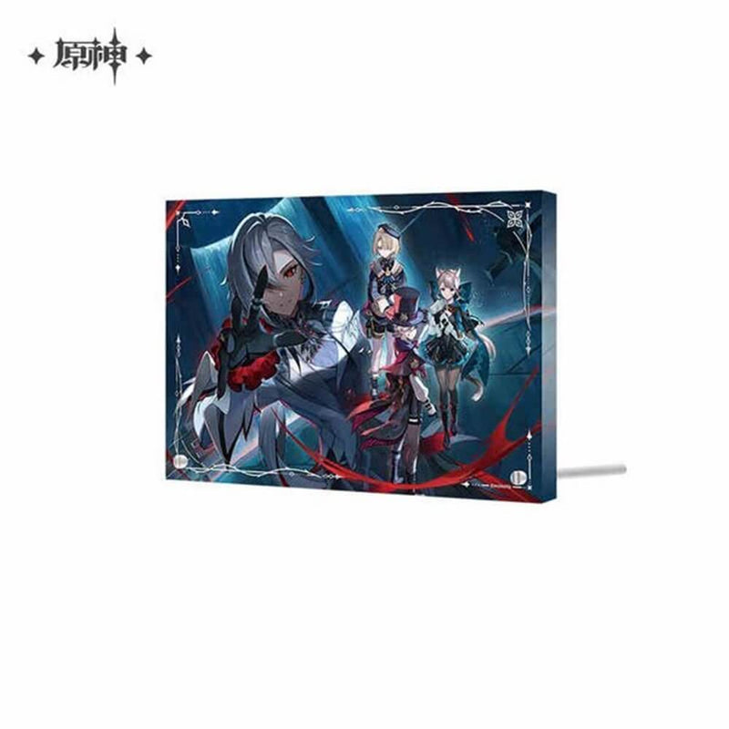 【新品】原神アクリルブロック 双界に至る炎、熄えゆく赤夜 / miHoYo 発売日:2024年12月31日