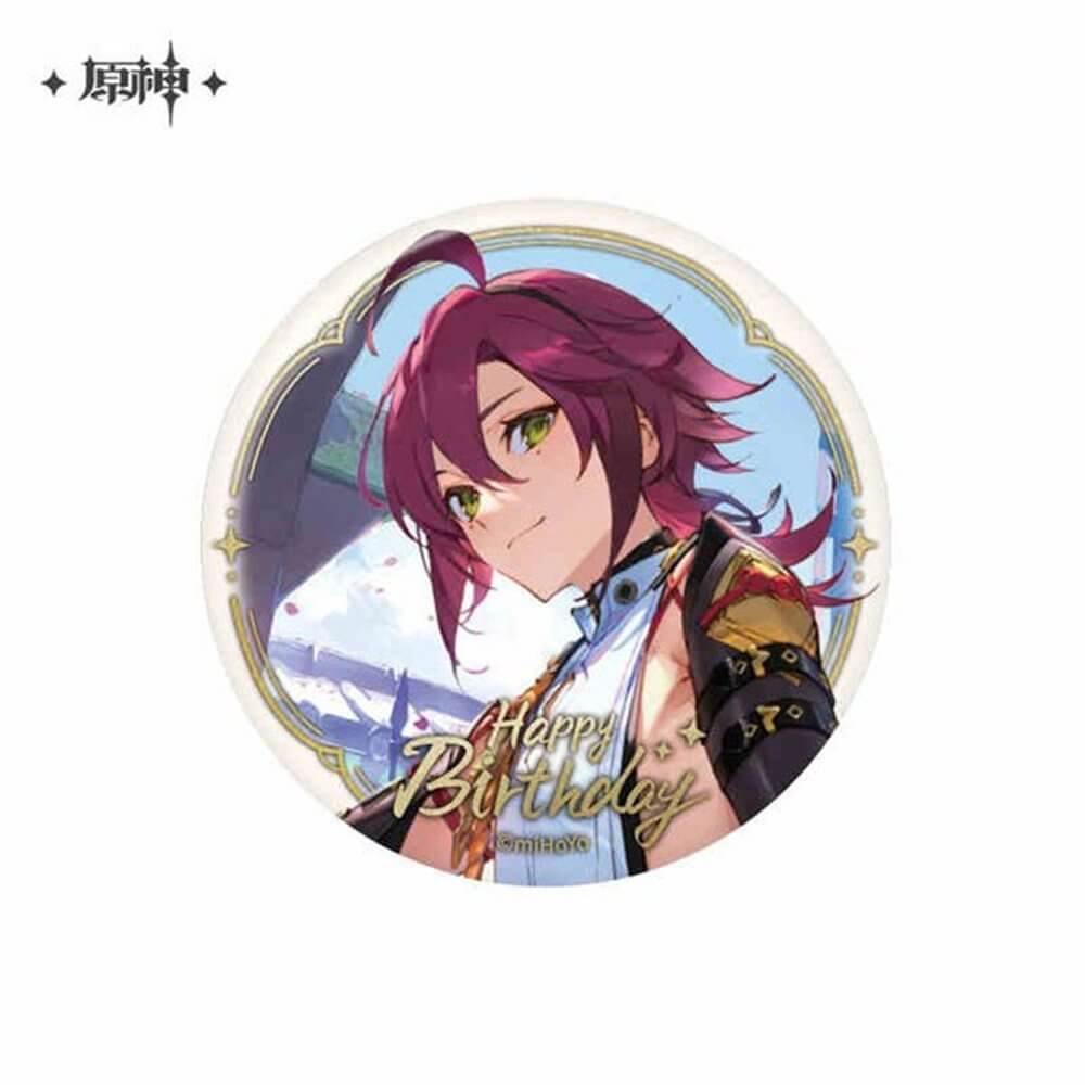 原神 楓原万葉 鹿野院平蔵 アクスタ ポストカード 缶バッジ グッズ まとめ売り 新品】原神 運命の日シリーズキャラ缶バッジ 鹿野院平蔵（2023Ver