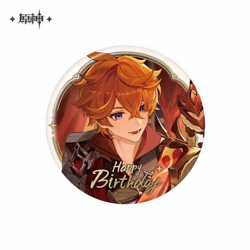 [New] Genshin Impact Fate Day Series Character Can Badge Tartaglia (2023 Ver.) / miHoYo Release Date: December 31, 2024