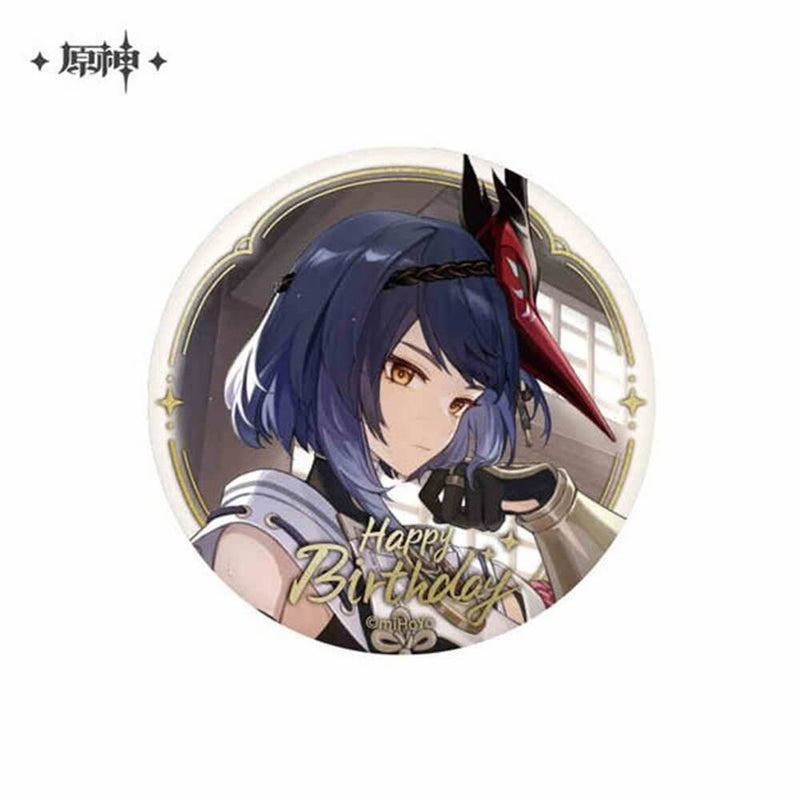 【新品】原神 運命の日シリーズキャラ缶バッジ 九条裟羅（2023Ver.） / miHoYo 発売日:2024年12月31日