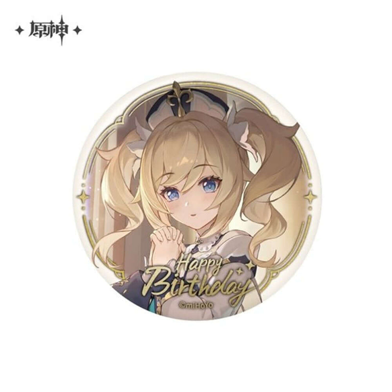 Genshin Impact Fate Day Series Character Can Badge Barbara (2023 Ver.) / miHoYo Release Date: December 31, 2024