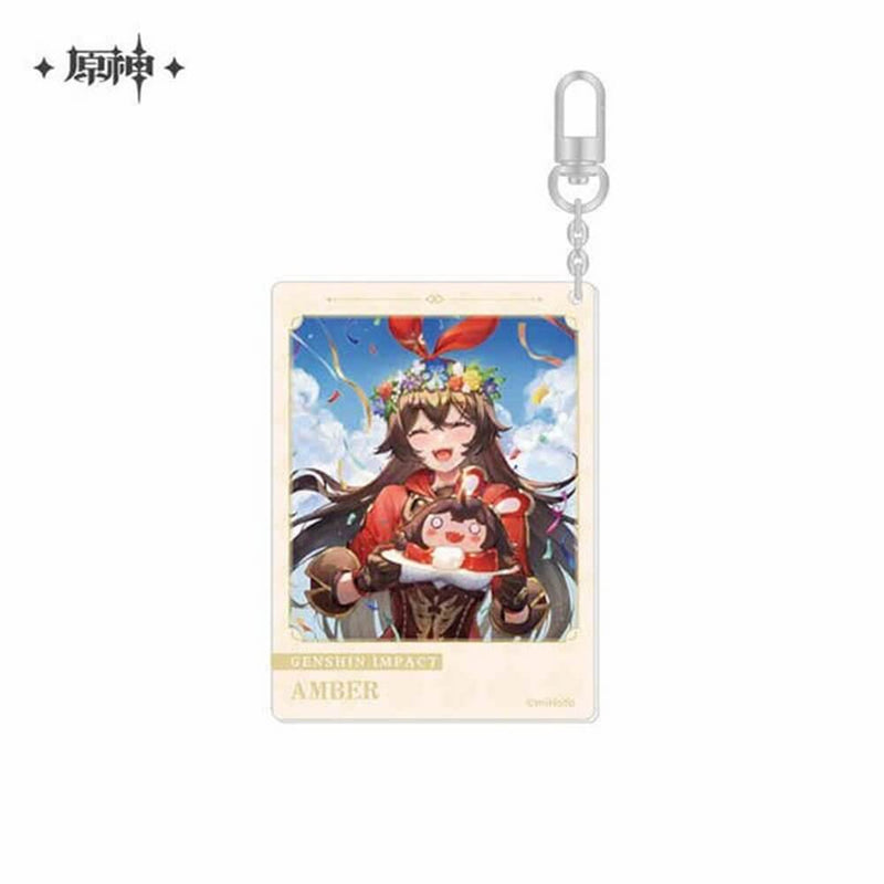 【新品】原神 命运之日系列亚克力挂绳 安柏（2021版） / miHoYo 发售日:2024年12月31日