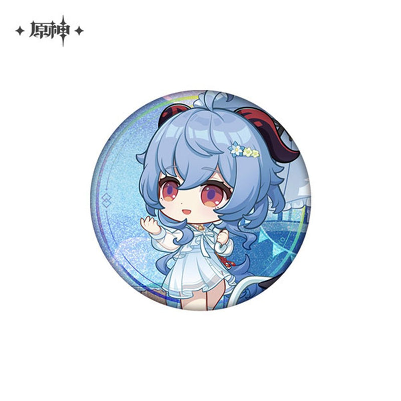 [New] Genshin Impact Relaxed Stroll Series Chibi Can Badge Ganyu / miHoYo Release Date: Around October 2025