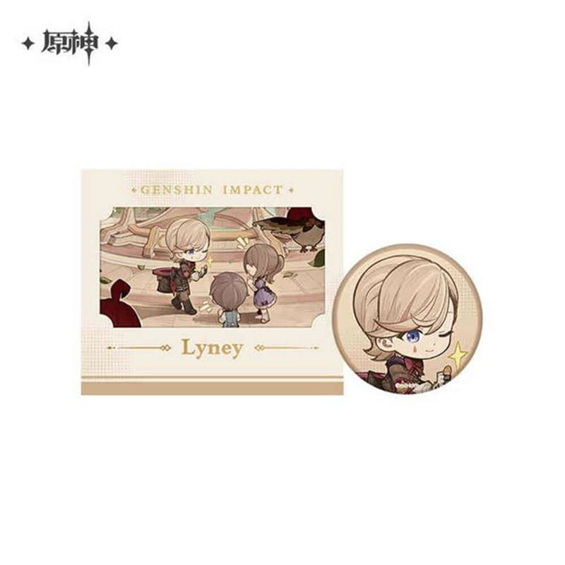 【新品】原神 清潔！大作戦シリーズ キャラ缶バッジ＆クリアカードセット リネ / miHoYo 発売日:2024年12月31日