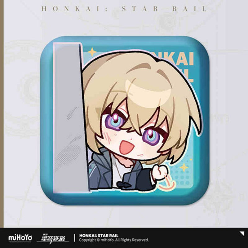 【新品】崩壊：スターレイル パムの展示館シリーズ スクエア缶バッジ カカワーシャ/miHoYo 発売日:2025年10月頃