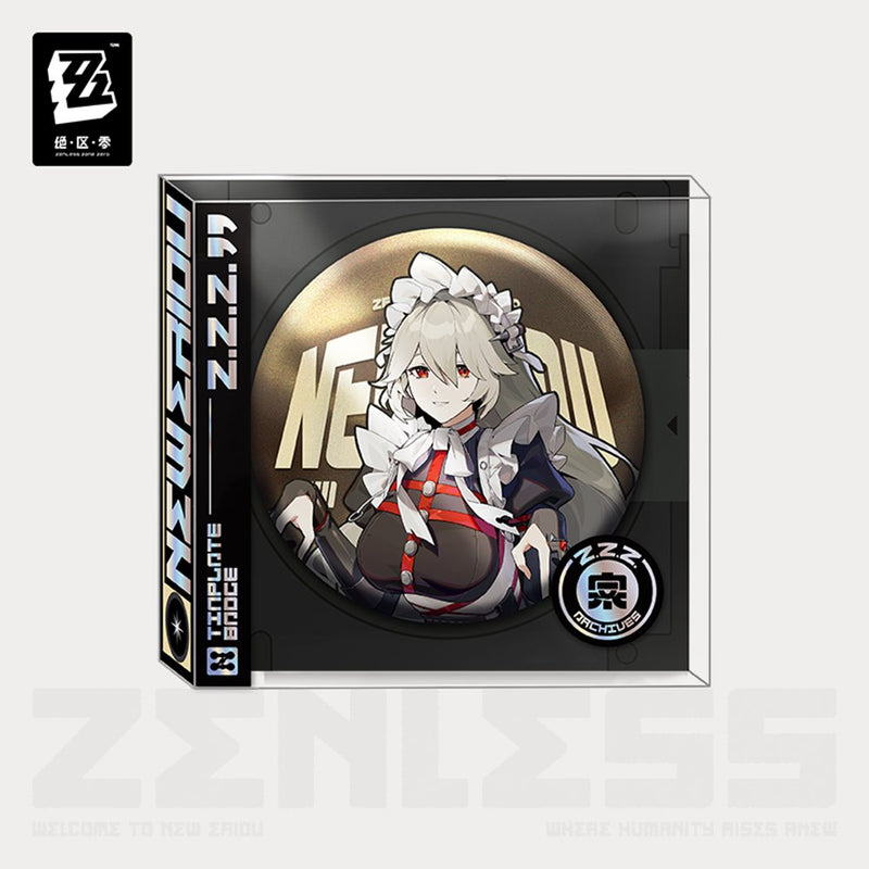 [New] Zenless Zone Zero Standing Can Badge - Lina - / miHoYo