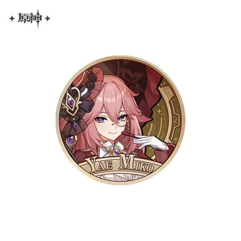 Genshin Impact 2024 Festival Series Character Can Badge Yae Miko / miHoYo Release Date: December 31, 2024