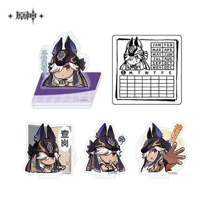 【新品】原神 デフォルメスタンプシリーズ カレンダースタンプスタンド セノ / miHoYo 発売日:2024年12月31日