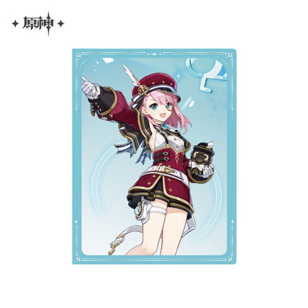 新品】原神 祈願シリーズ キャラクリアファイル シャルロット/miHoYo