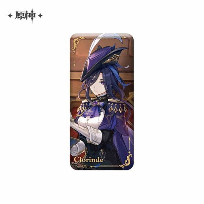 【新品】原神 スクエア缶バッジ クロリンデ / miHoYo 発売日:2024年12月31日