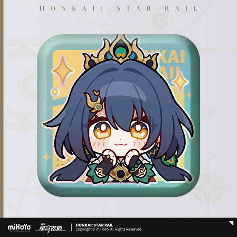 【新品】崩壊：スターレイル パムの展示館シリーズ スクエア缶バッジ 雲璃/miHoYo 発売日:2025年10月頃