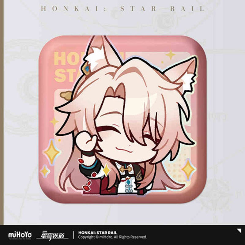 [New] Honkai: Star Rail Pam's Exhibition Hall Series Square Can Badge Jiao Hill/miHoYo Release Date: Around October 2025