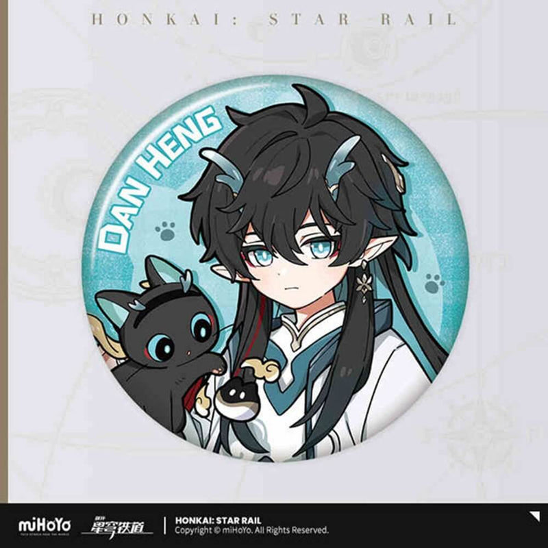 【新品】崩壊：スターレイル ちびネコシリーズ 缶バッジ 丹恒・飲月 / miHoYo 発売日:2024年12月31日